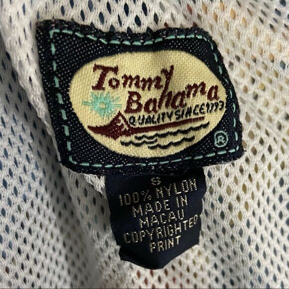 Tommy Bahama Pineapple Graphic Print Swim Trunks - Picture 5 of 5